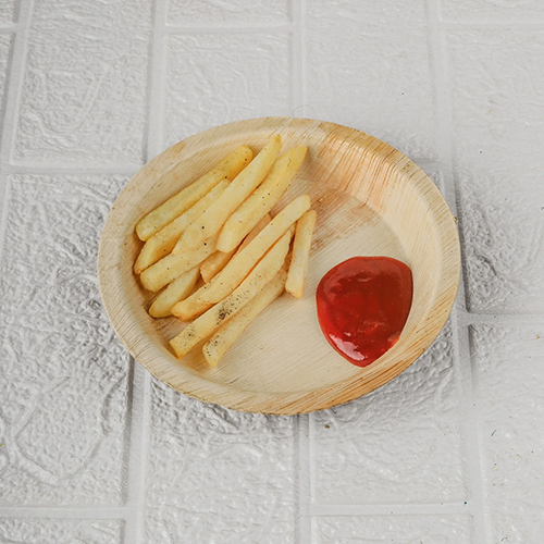 7 Inch Areca Leaf Round Plate