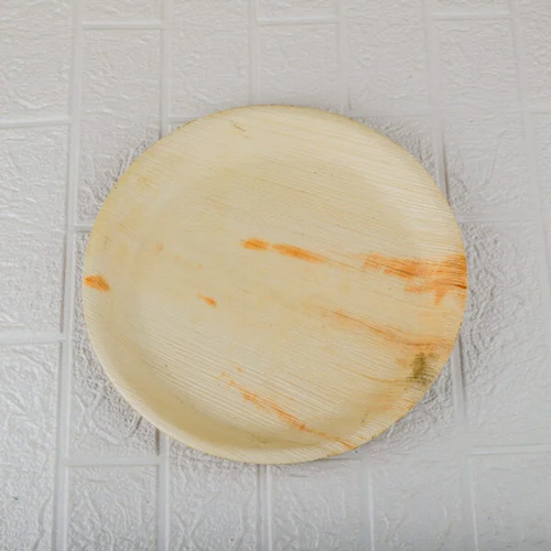 12 Inch Areca Leaf Round Plate