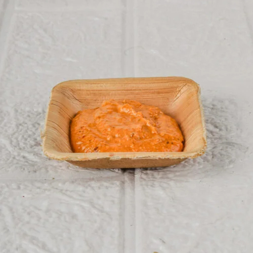3.6 Inch Areca Leaf Square Bowl