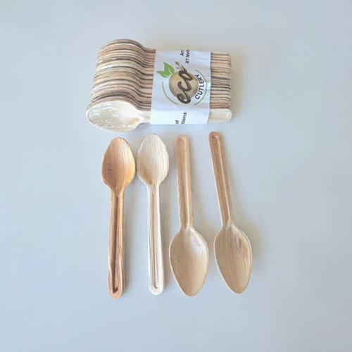 6.5 Inch Areca Leaf Table Spoon