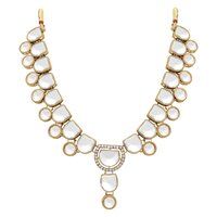 Timeless Beauty Kundan Choker Necklace Set.....