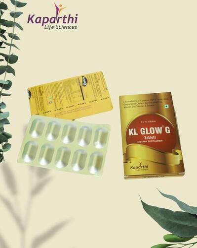 Glutathione Alphalipoic Acid Ascorbic Acid Tocopheryl Grape Seed Extract And L Cystaine Tablets