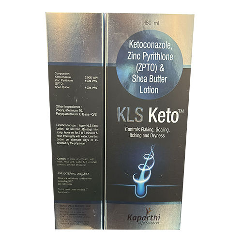 180Ml Ketoconazole Zinc Pyrithione And Shea Butter Lotion - Product Type: Hair Treatment Products