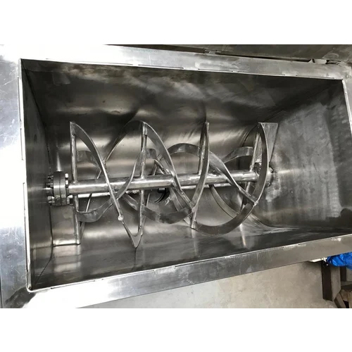 SS Horizontal Ribbon Blender