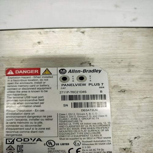 ALLEN BRADLEY 2711P-T6C21D8S OPERATOR INTERFACE