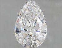 PEAR 1ct E IF IGI 605359847 Lab Grown Diamond