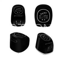 Lymphedema And Dvt Compression Pump - 4 Chamber, Portable Electric Device 60-240 Mmhg | Lightweight, Wearable Solution For Home And Travel Use, Effective Therapy For Leg Relief