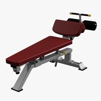 Abdominal Board - Adjustable - Seat Color: Customize