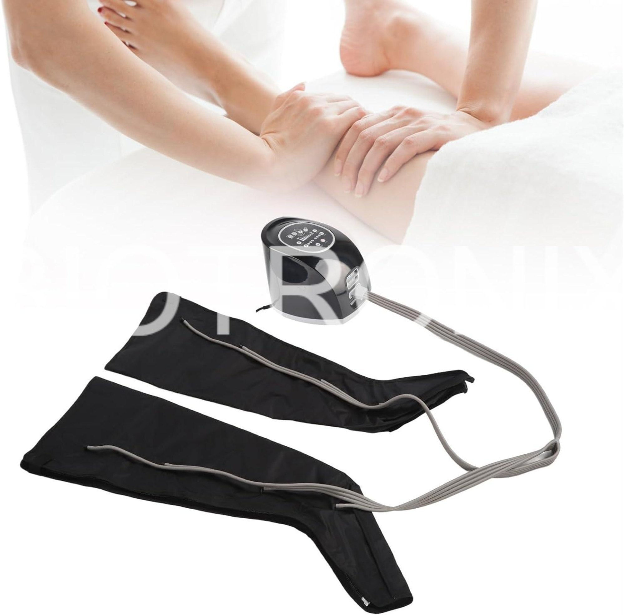 Leg compression Therapy pump DVT relief Portable therapy Lymphedema treatment