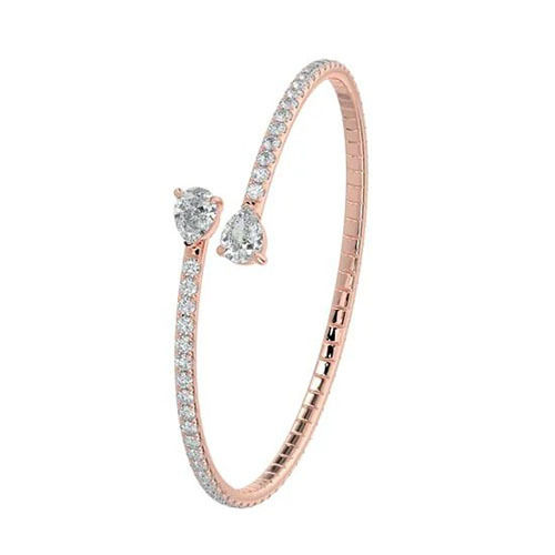 Wedding Bracelet - Diamond Cut: Excellent