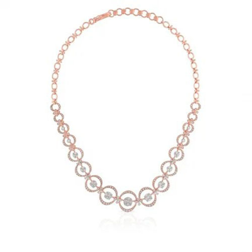 Diamond Necklace - Natural Marquise Cut, Excellent Clarity | Yellow Gold Fancy Diamond Elegance