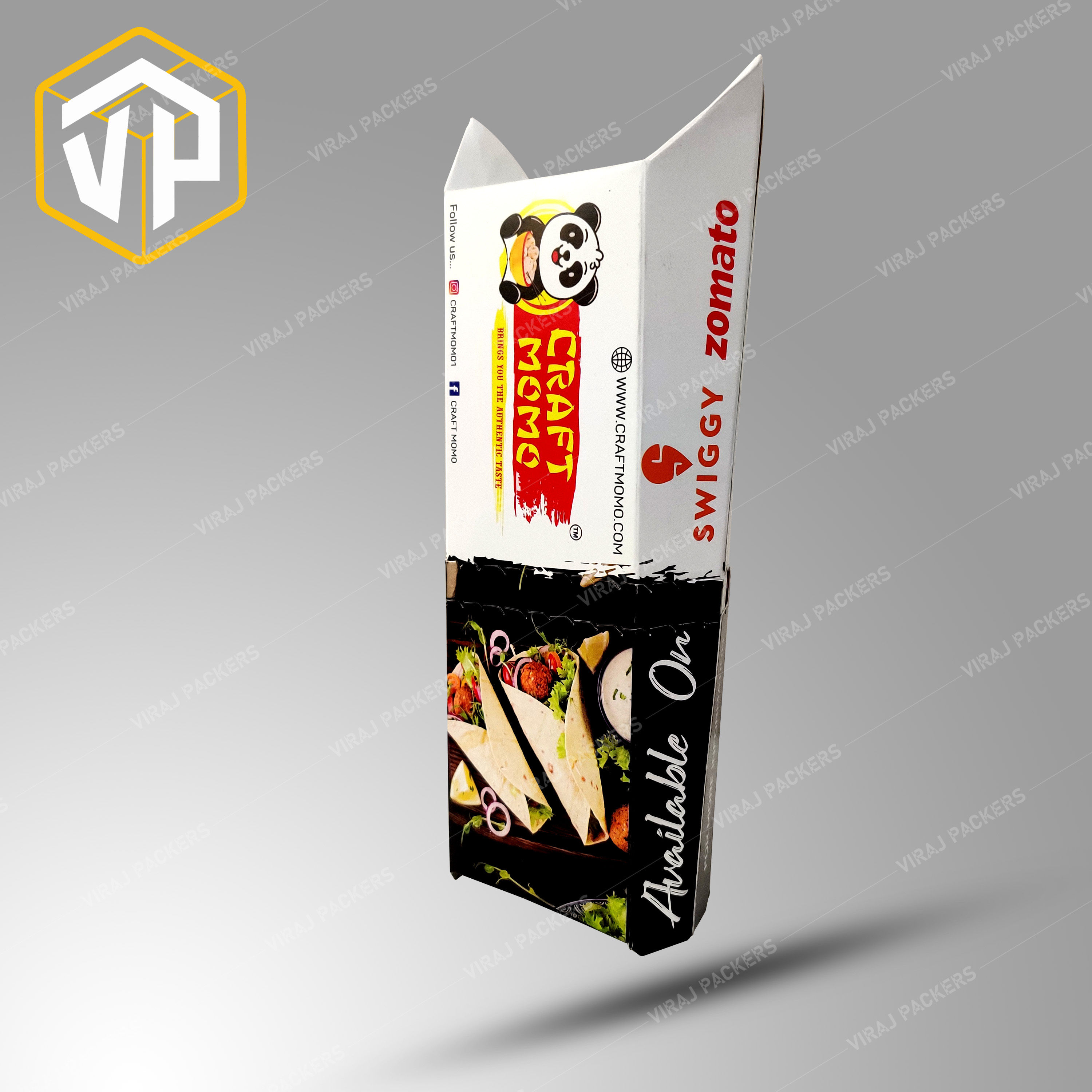 Frankie / Kathi Roll Packaging Boxes Manufacturer