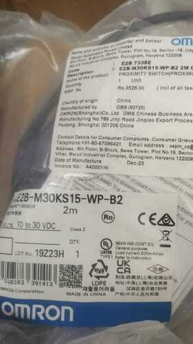 OMRON PROXIMITY SENSOR,E2B-M18KS08-M1-B1,E2A-S08KN04-WP-B1, E2A-S08KN04-WP-B2, E2A-S08KN04-WP-D1, E2A-S08KN04-M5-C1, E2A-S08LN04-WP-C1, E2A-S08LN04-M1-B1, E2A-S08LN04-M5-B1, E2A-S08LN04-WP-B1, E2A-M12KS02-M1-B1, E2A-M12KS04-WP-B1, E2A-M12KS04-WP-B2