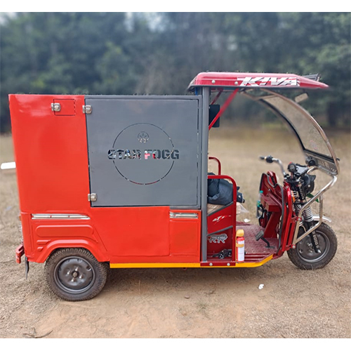 E Rickshaw Mounted Fogger