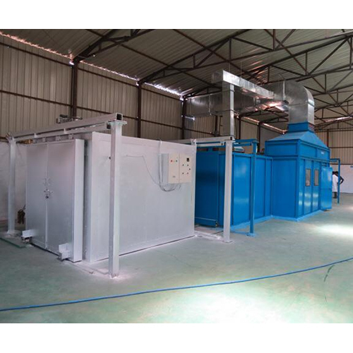 Commercial Side Draft Closed Chamber Type Spray Painting Booth - Attributes: Durable