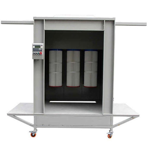 Industrial Filter Cartridge Manual Powder Coating Booth