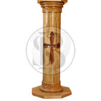 Wooden And Fiber Reading Stand - Color: As Per Availability