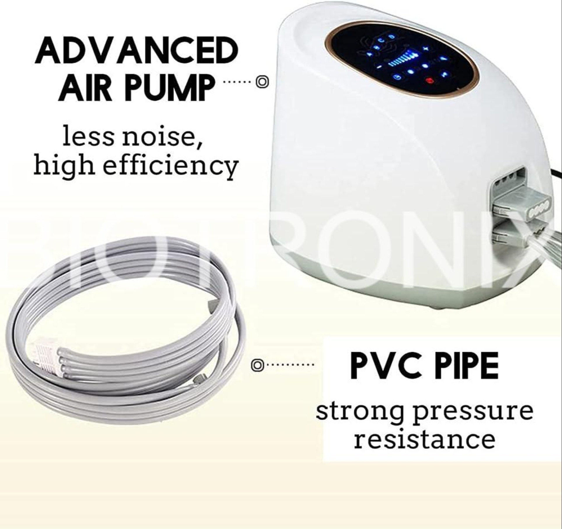 DVT compression Portable relief device Travel therapy pump Effective compression device