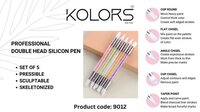 double head silicon pen nail art tool