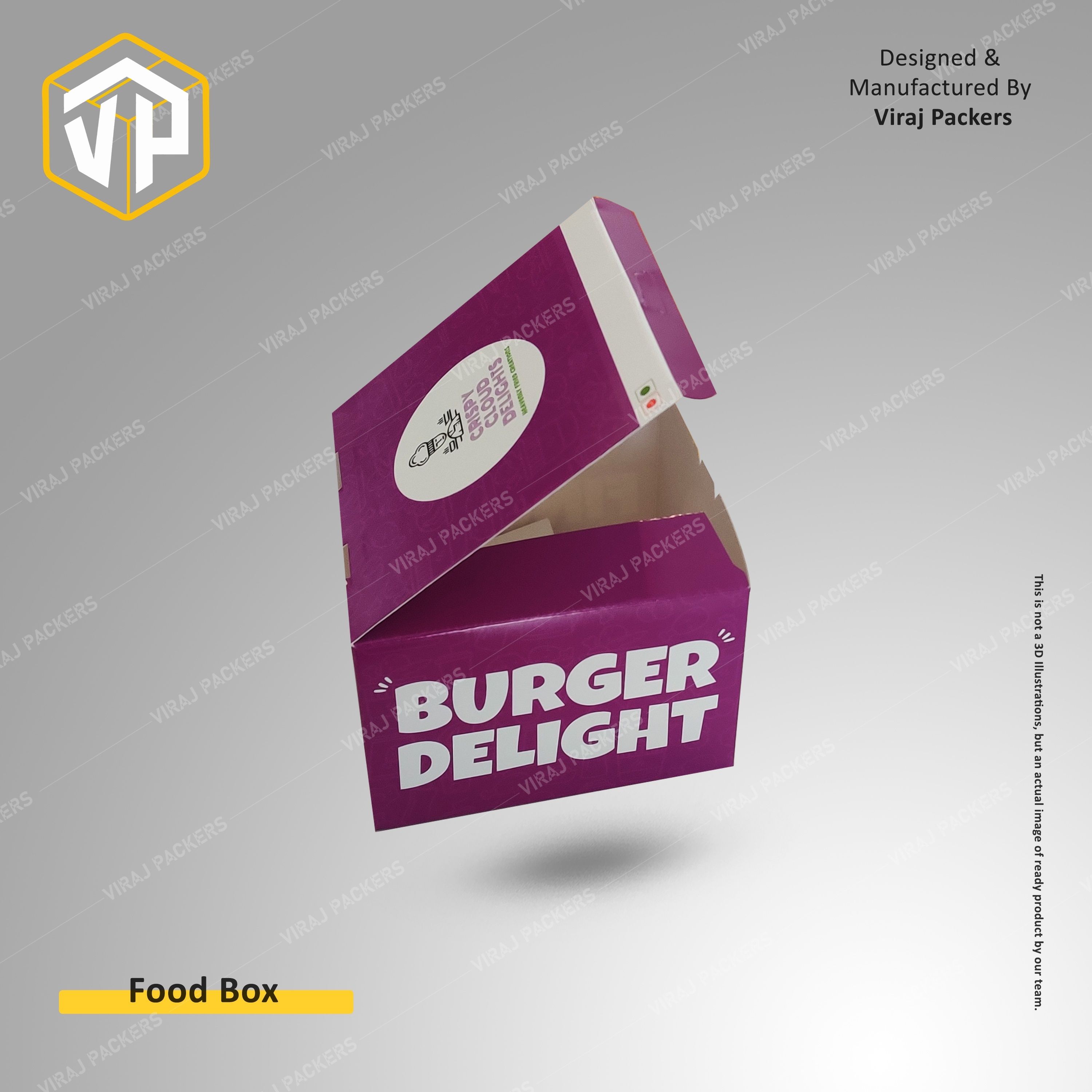 Chicken / Fries / Burger Packaging Boxes Manufacturer