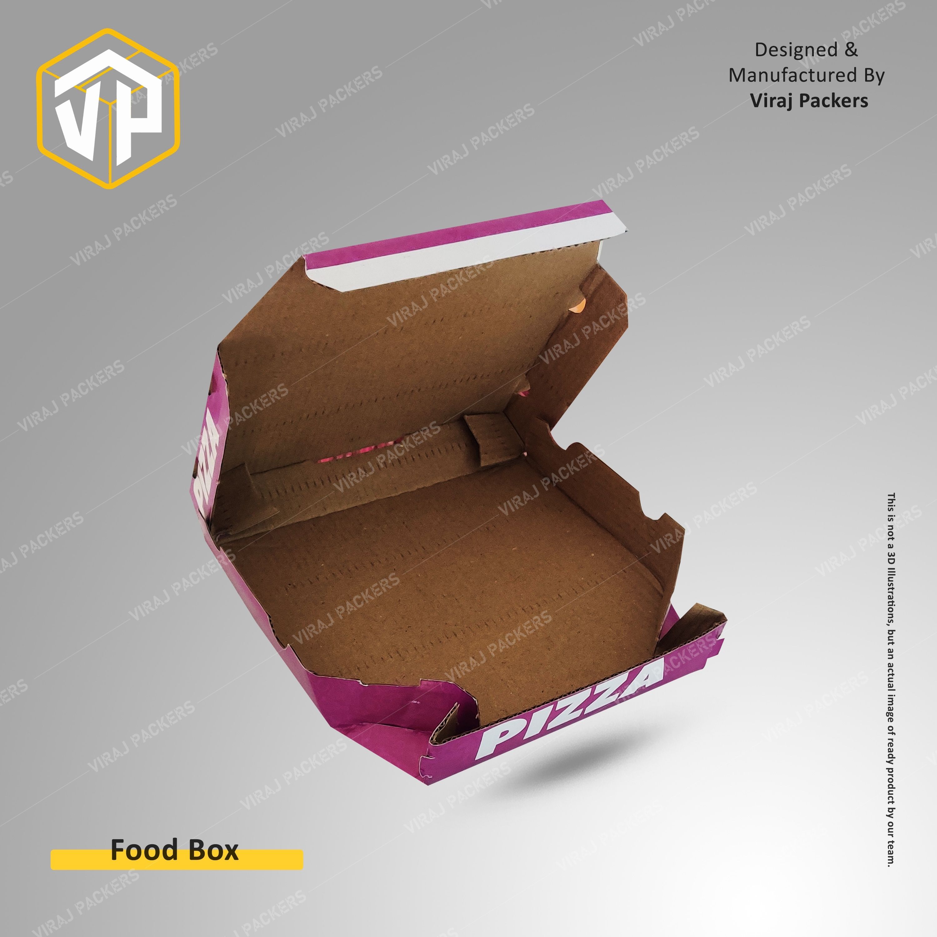 Customized Pizza Packaging Boxes 8 inch