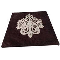 Sparkle Velvet Digital Print Cushion Cover - Dimensions: 16x16 Inch Inch (in)