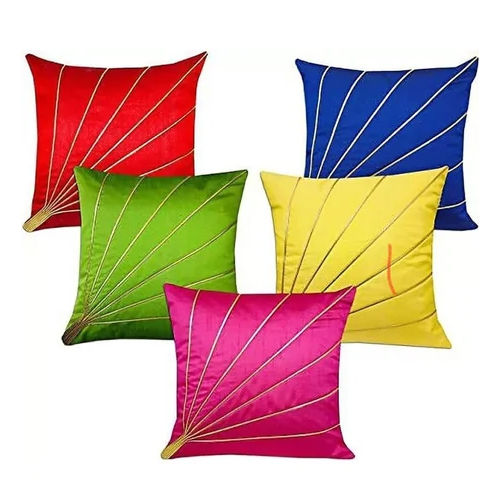 Cushion Cover Multicolor Pack Of 5 - Dimensions: 16X16 Inch Inch (In)