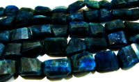 Natural Neon Apatite Nugget Shape 10x15mm to 12x17mm Beads Strand 10''long