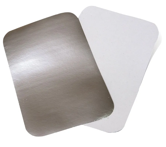 Paper Lid for Aluminum Container 660 ml - Paper Material, 660 ml Volume | Ideal for Secure Food Storage and Convenient Serving
