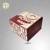Donut Customized Packaging Boxes Manufacturer - Food-grade Paper, Customized Size, Glossy Finish | Compartments For Secure Holding, Clear Window Options