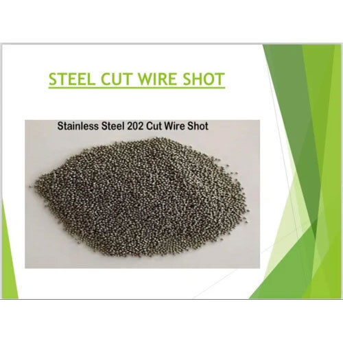 Steel Cut Wire Shot - Color: Silver