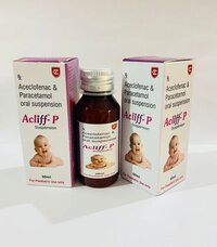 Aceclofenac + Paracetamol Suspension - Liquid Formulation For Fever & Cold Relief | Effective Combination For Symptomatic Treatment