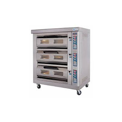 3 Deck Oven - Color: Silver