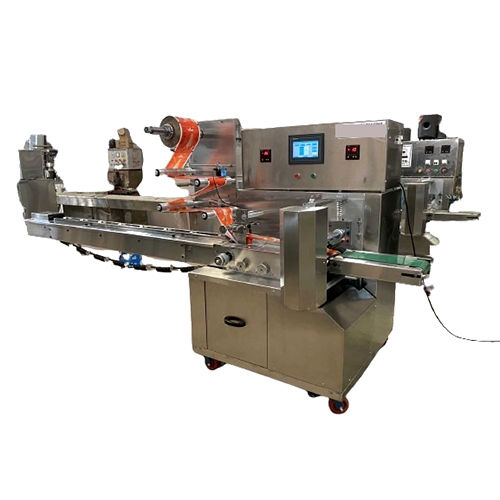 Flow Wrap Machine For Biscuits - Scotch Bright - Soap Packing - Automatic Grade: Automatic