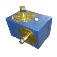Paper Cup Machine Gear Box - High-quality Ms Material, 220 Volt, Blue Paint Coated | Industrial Use, Warranty Included