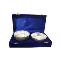 German Silver Bowl Set - Size: 200ml (bowl)