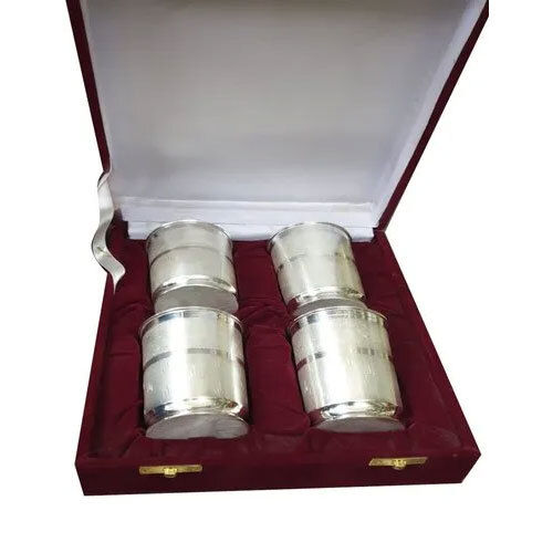 German Silver Glass Set