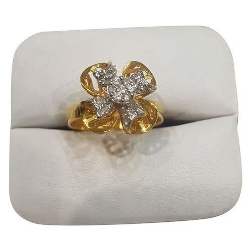 Diamond Gold Ring - Diamond Carat: 2 Ct Carat