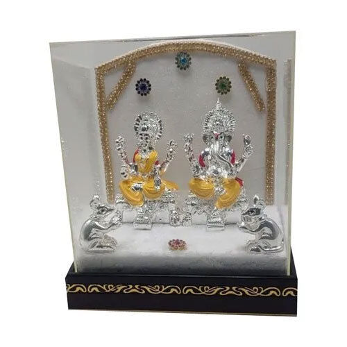 Polished Laxmi Ganesh Statue Set