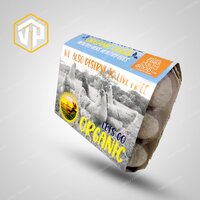Egg Tray Printed Label Packing Design
