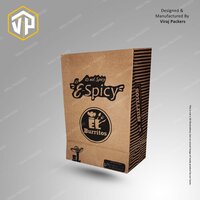 Small Paper Carry Bags / Doggy Bags Manufacturer - Eco-Friendly Paper, Compact Size, Customizable Branding | Sturdy Build, Secure Closure, Optimized for Food Takeaway