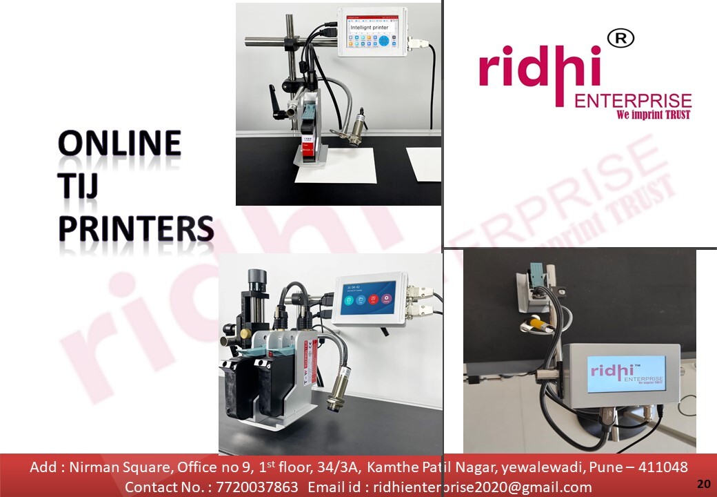 MINI TIJ Automatic Online Batch Coding Machine for Water Bottle