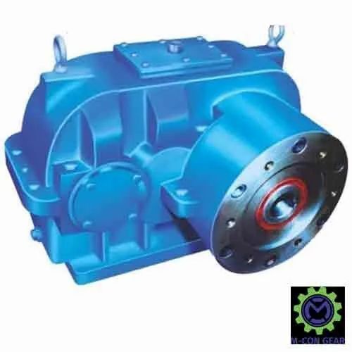 Extruder Gear Box - Color: Blue