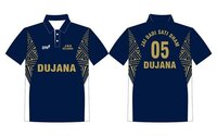 Finicky Customized T Shirts - Pmc Dri Fit, Custom Size, Navy Blue | Stylish Printed Design, Short Sleeves, Imported Caramel Sublimation