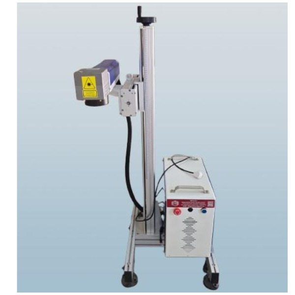 Fly Laser Marking Machine - Color: Silver