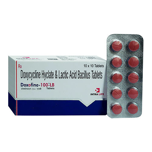 Doxycyline Hyclate And Lactic Acid Bacillus Tablets