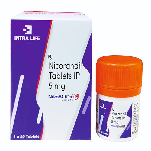 5mg Nicorandil Tablets Ip - Drug Type: General Medicines