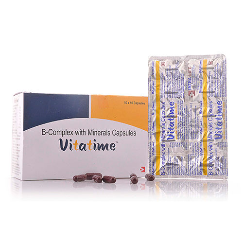 B-Complex With Minerals Capsules - Drug Type: General Medicines