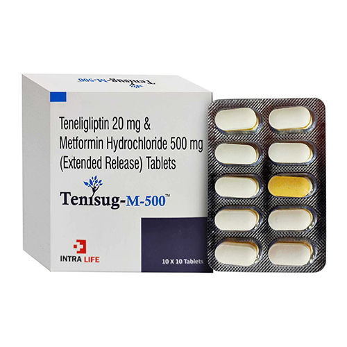 Teneligliptin 20Mg And Metforming Hydrochloride 500Mg Tablets - Drug Type: General Medicines