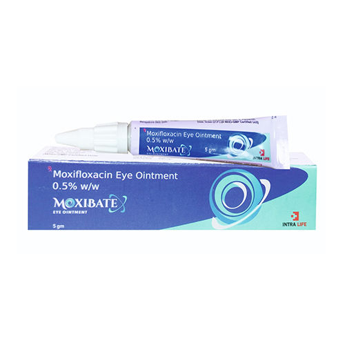 0.5 Percent Moxifloxacin Eye Ointment